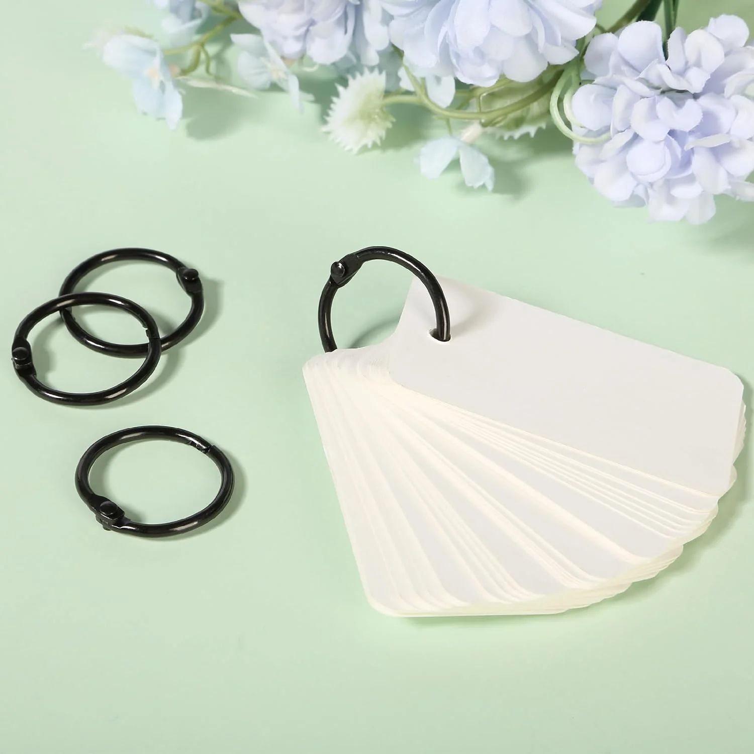 19mm Book Rings - Black - Image 3