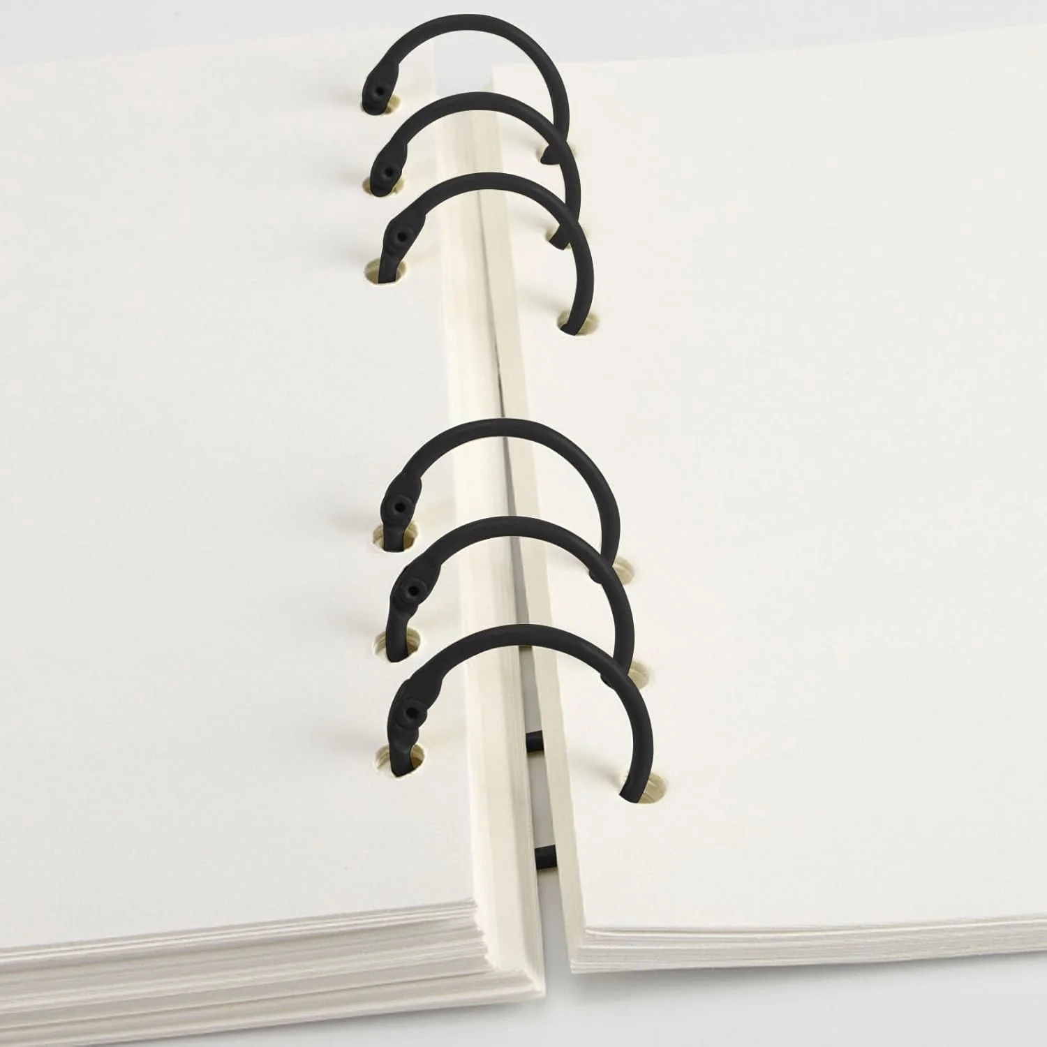 19mm Book Rings - Black - Image 4