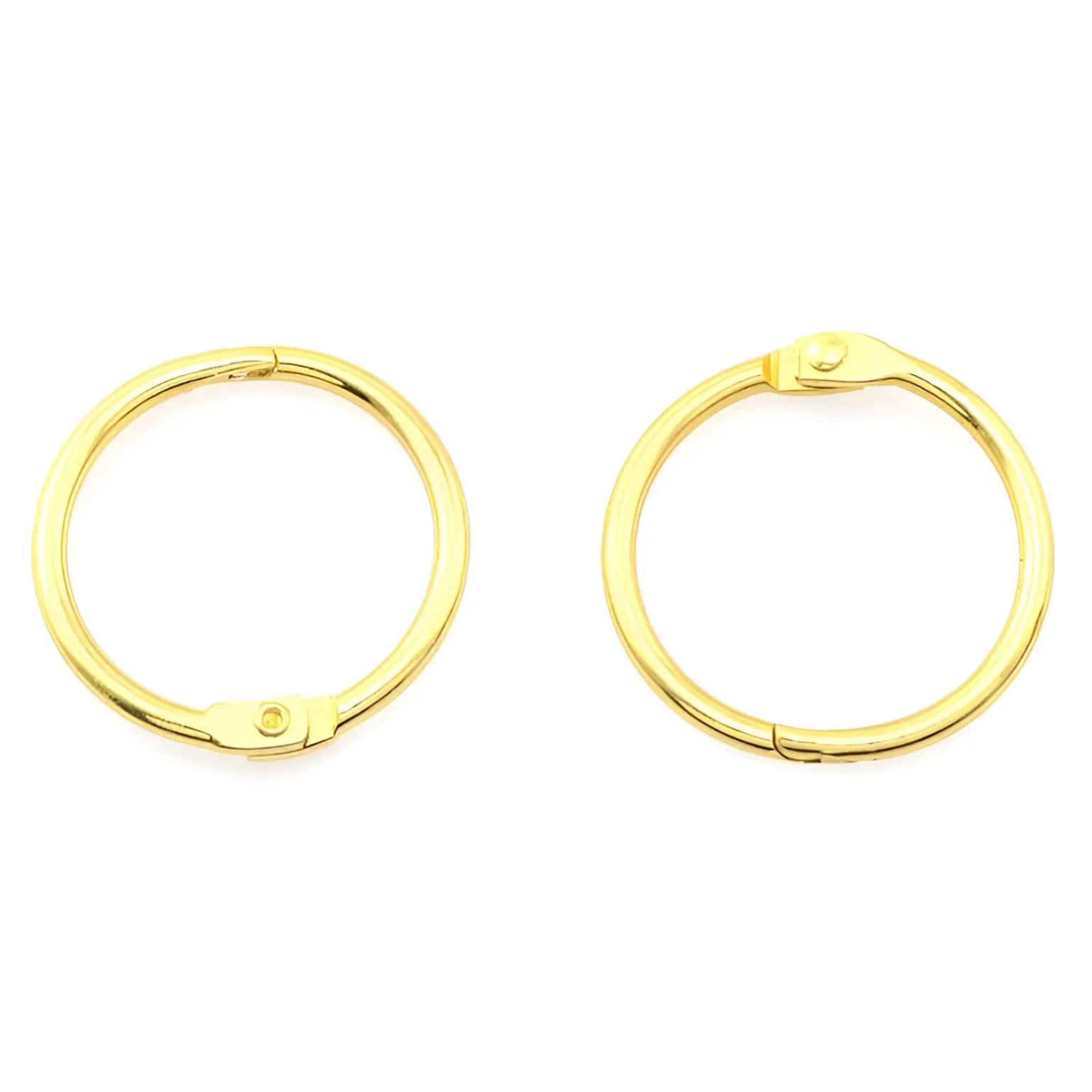19mm Book Rings - Gold - Image 4