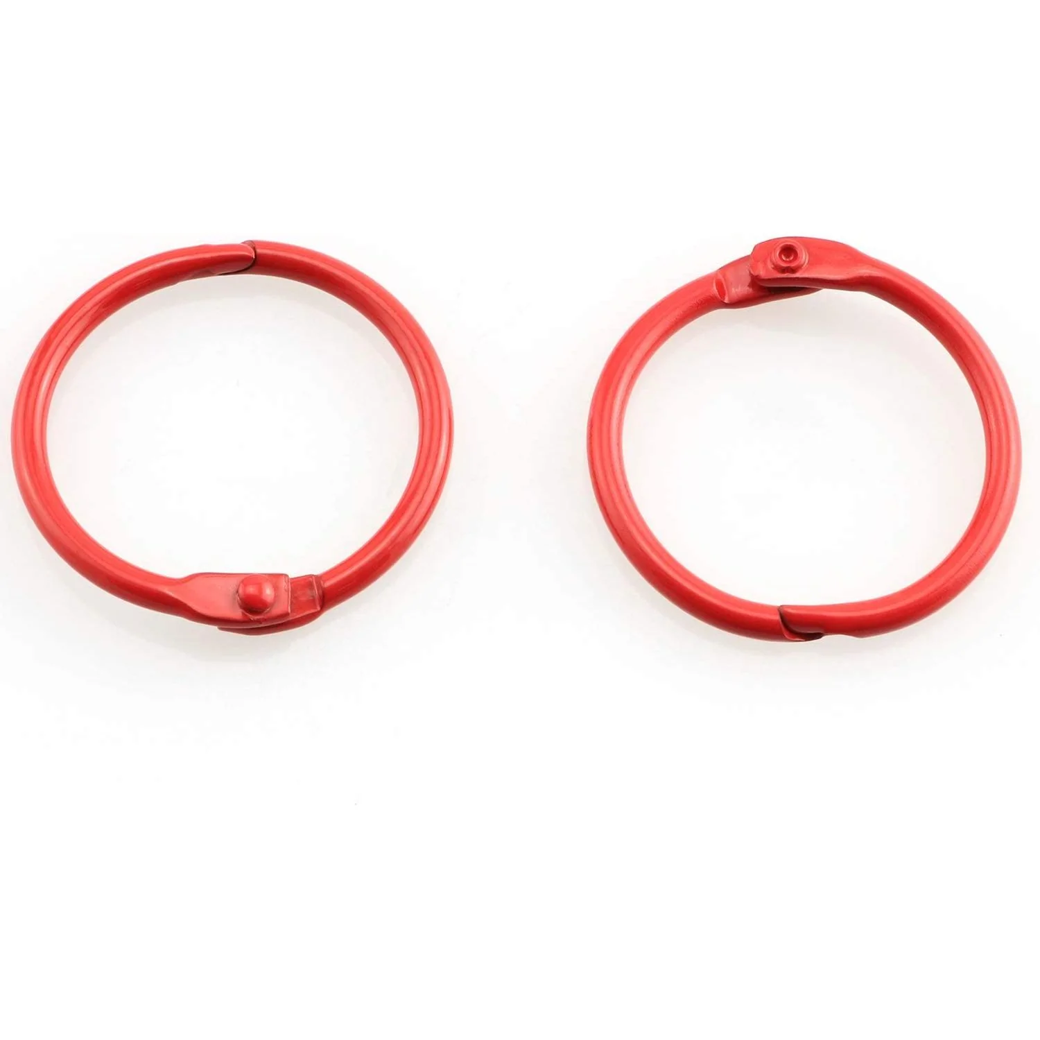 25mm Book Rings - Red - Image 5