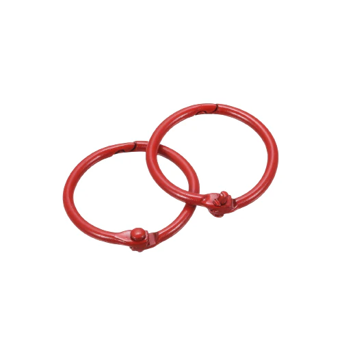25mm Book Rings - Red - Image 6