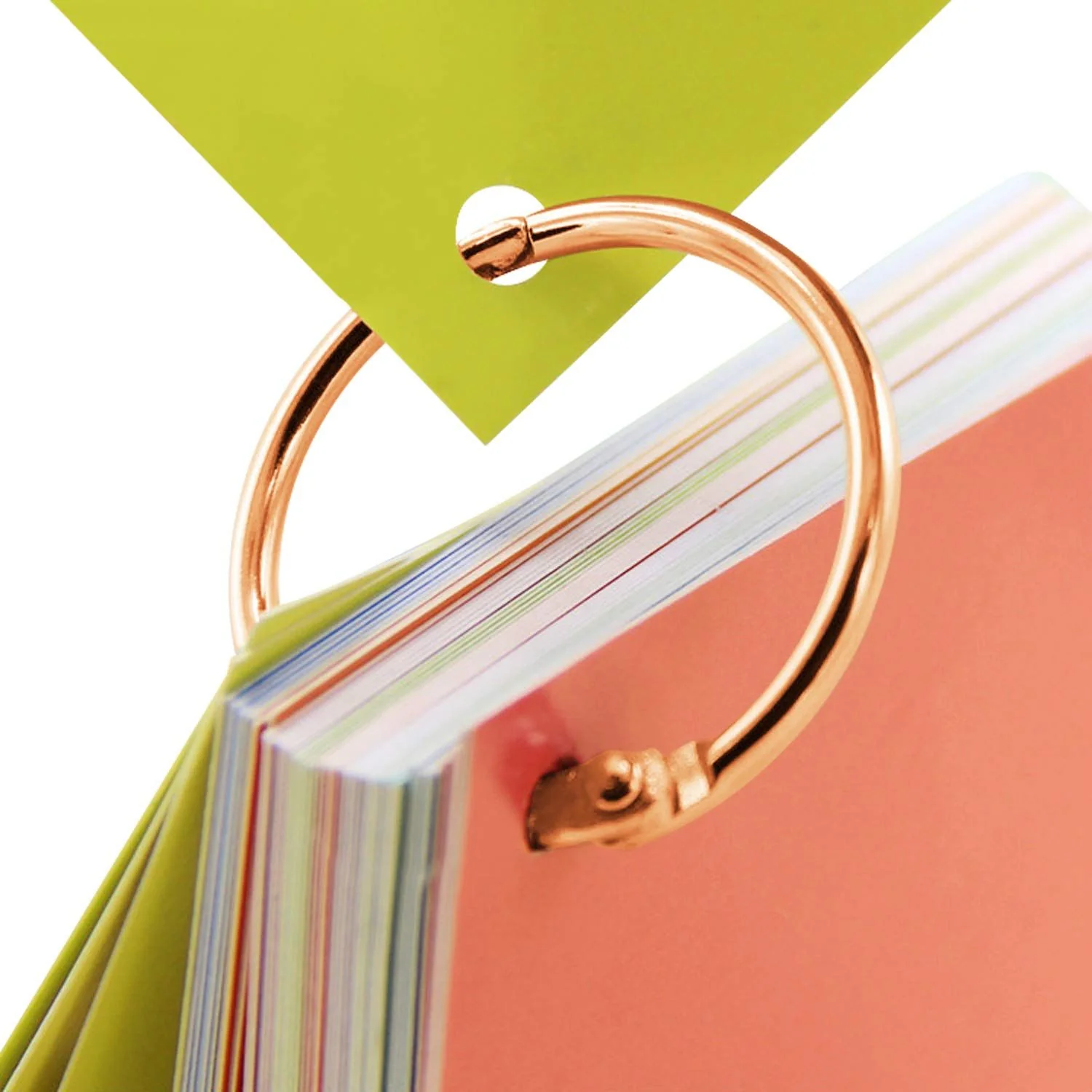 25mm Book Rings - Rose Gold - Image 3