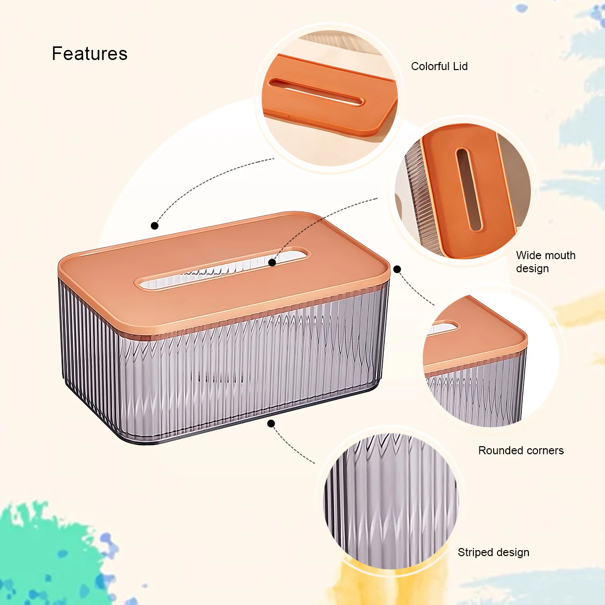 Fluted Tissue Paper Holder - Image 4