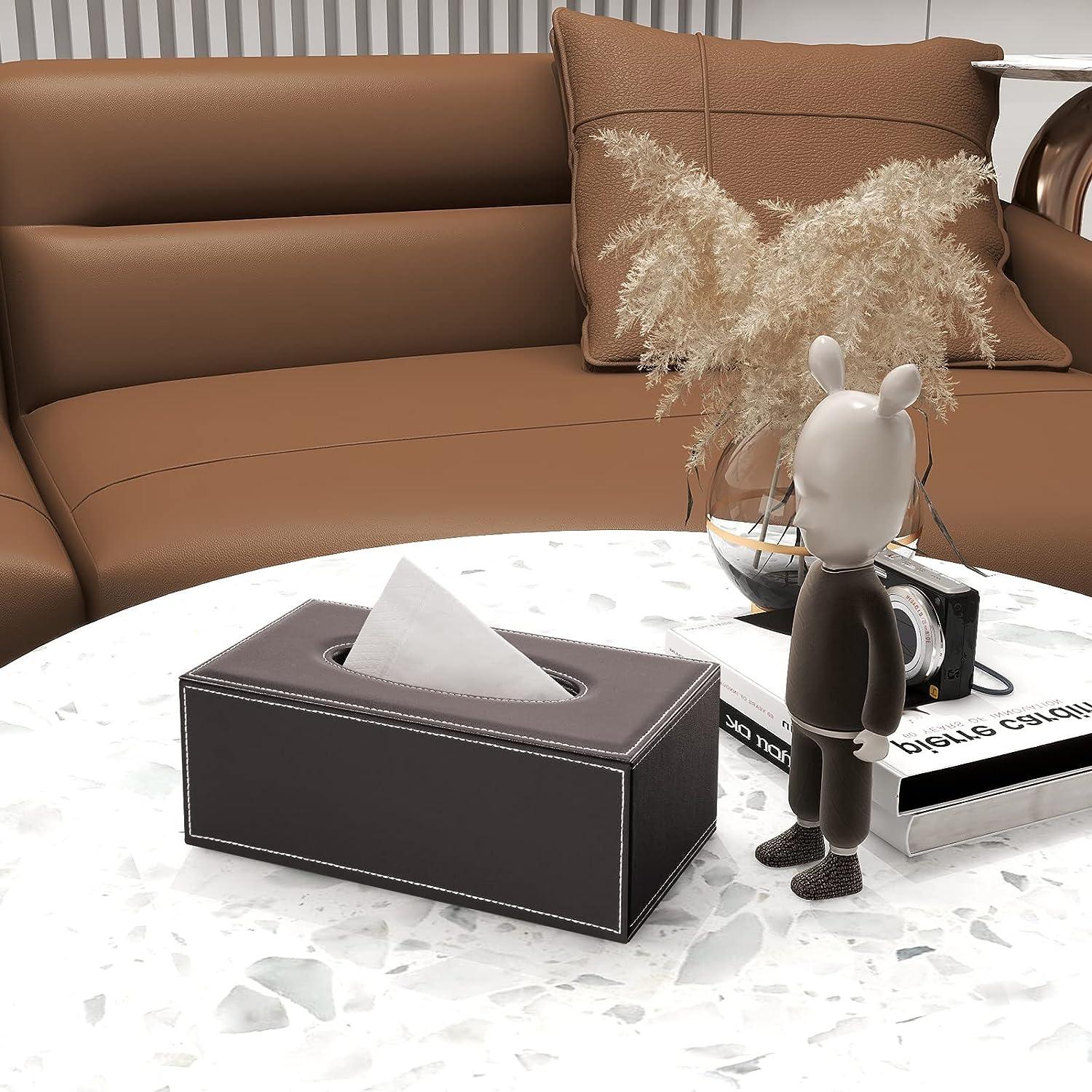 Leather Tissue Paper Holder - Image 10