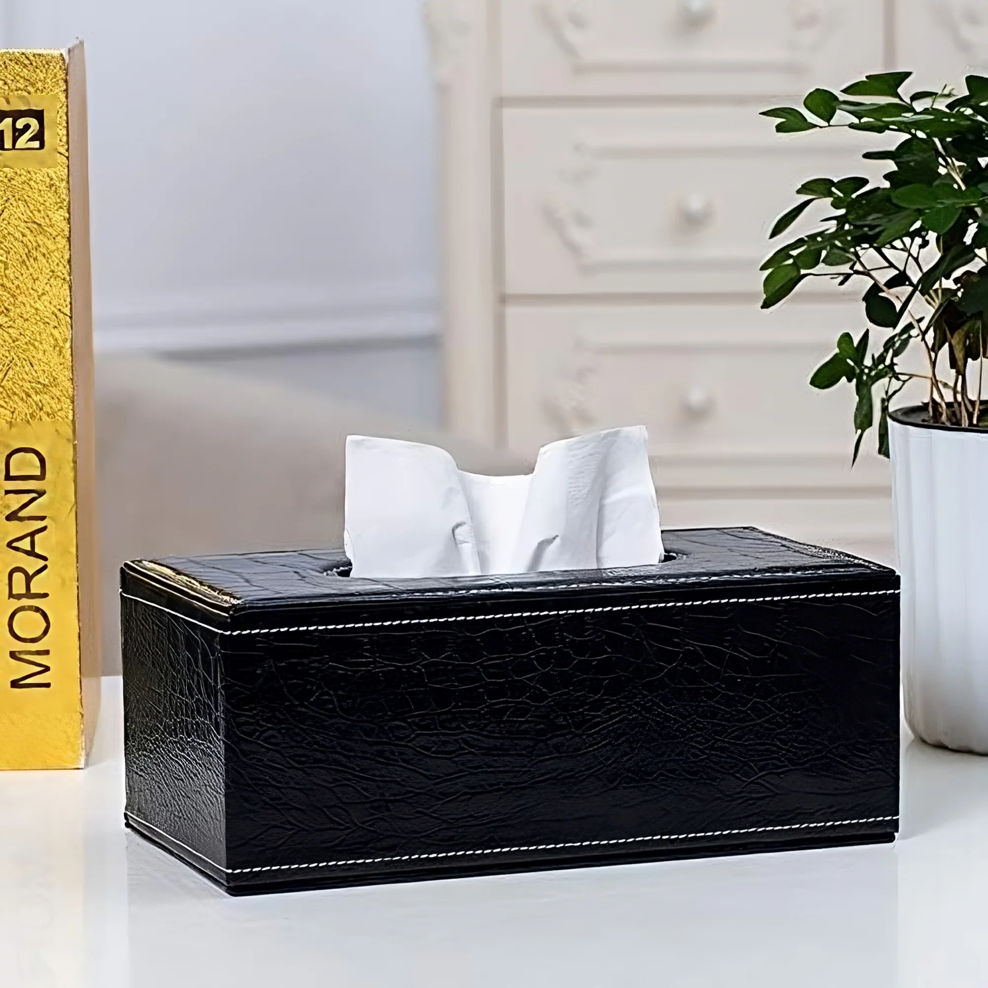 Leather Tissue Paper Holder - Image 19