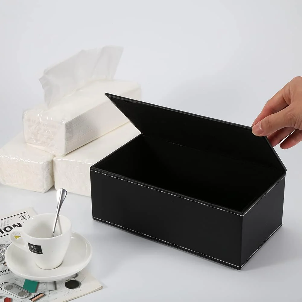 Leather Tissue Paper Holder - Image 6