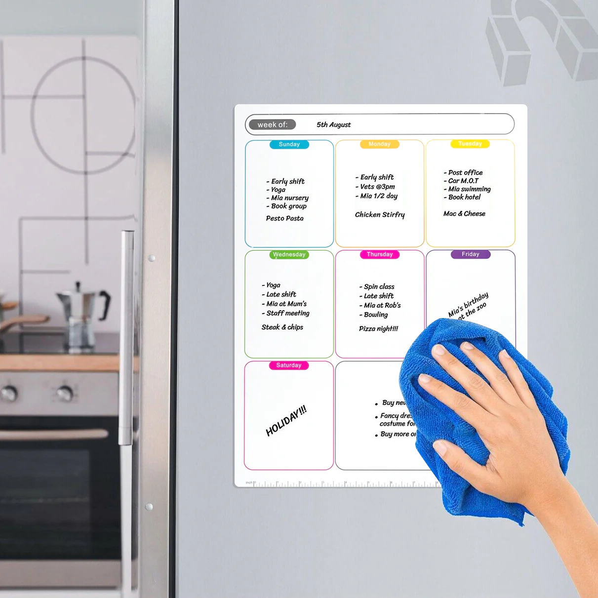 Magnetic Weekly Planner - A4 / A3 - Image 10