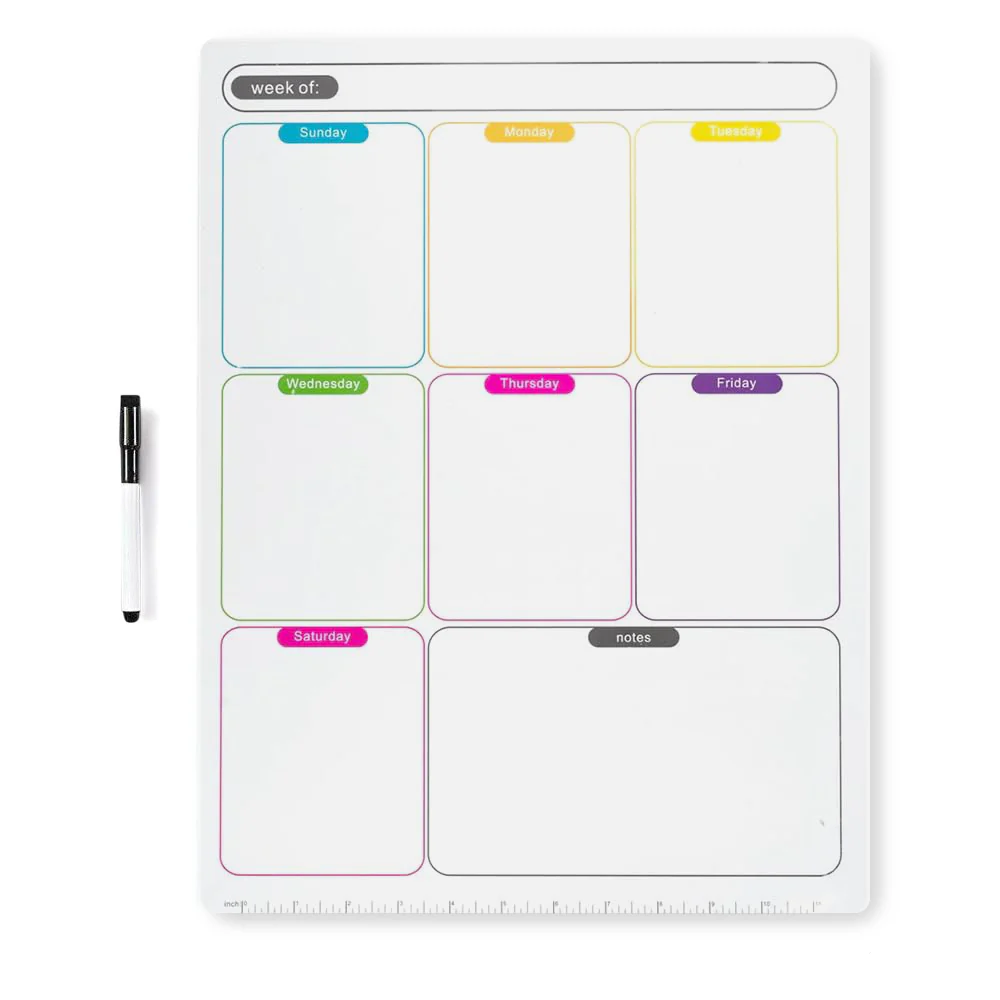 Magnetic Weekly Planner - A4 / A3 - Image 4