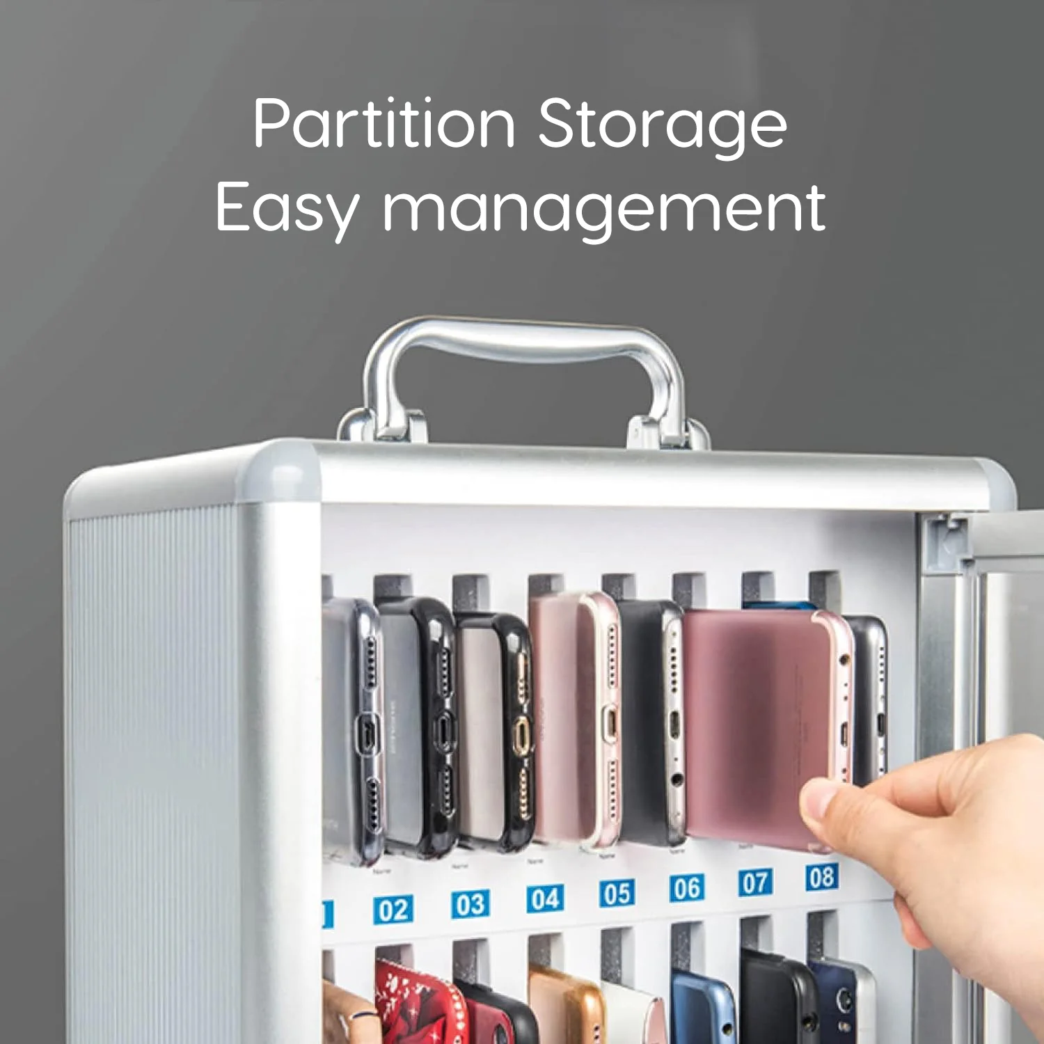 Mobile Storage Box - 12 Slots - Image 4