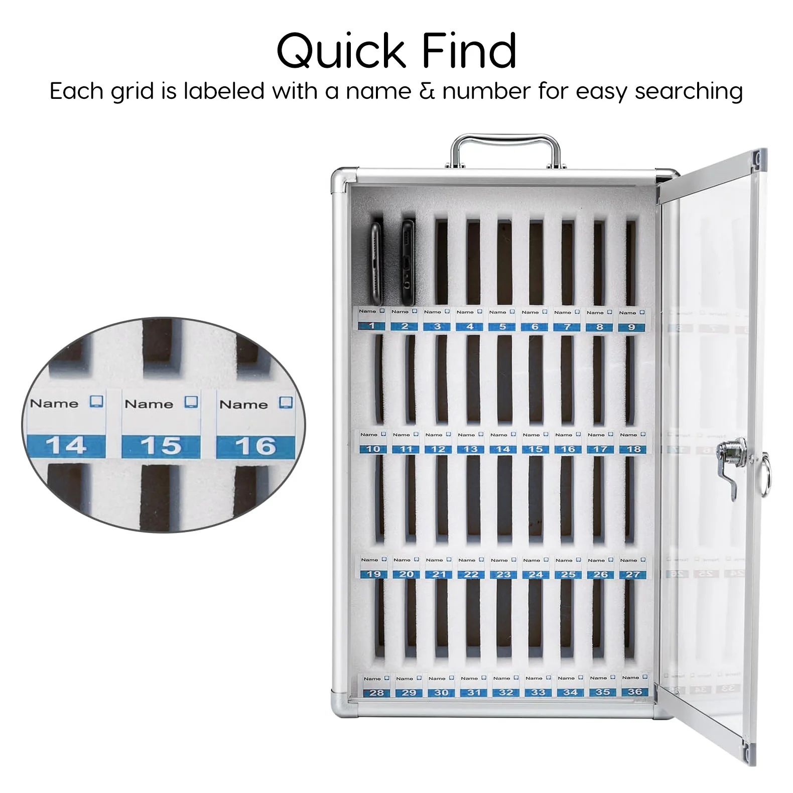 Mobile Storage Box - 12 Slots - Image 7