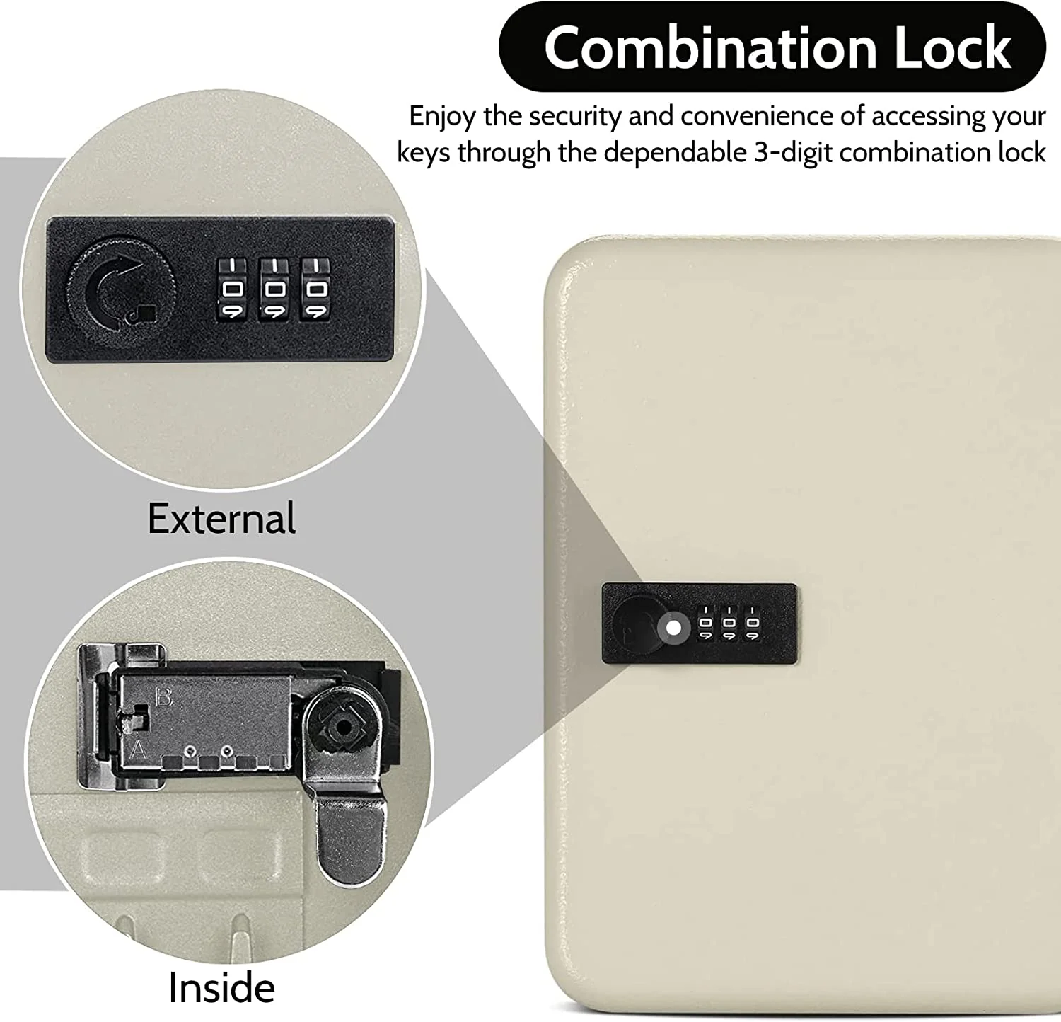 Number Lock Key Box - 20 Slots - Image 6
