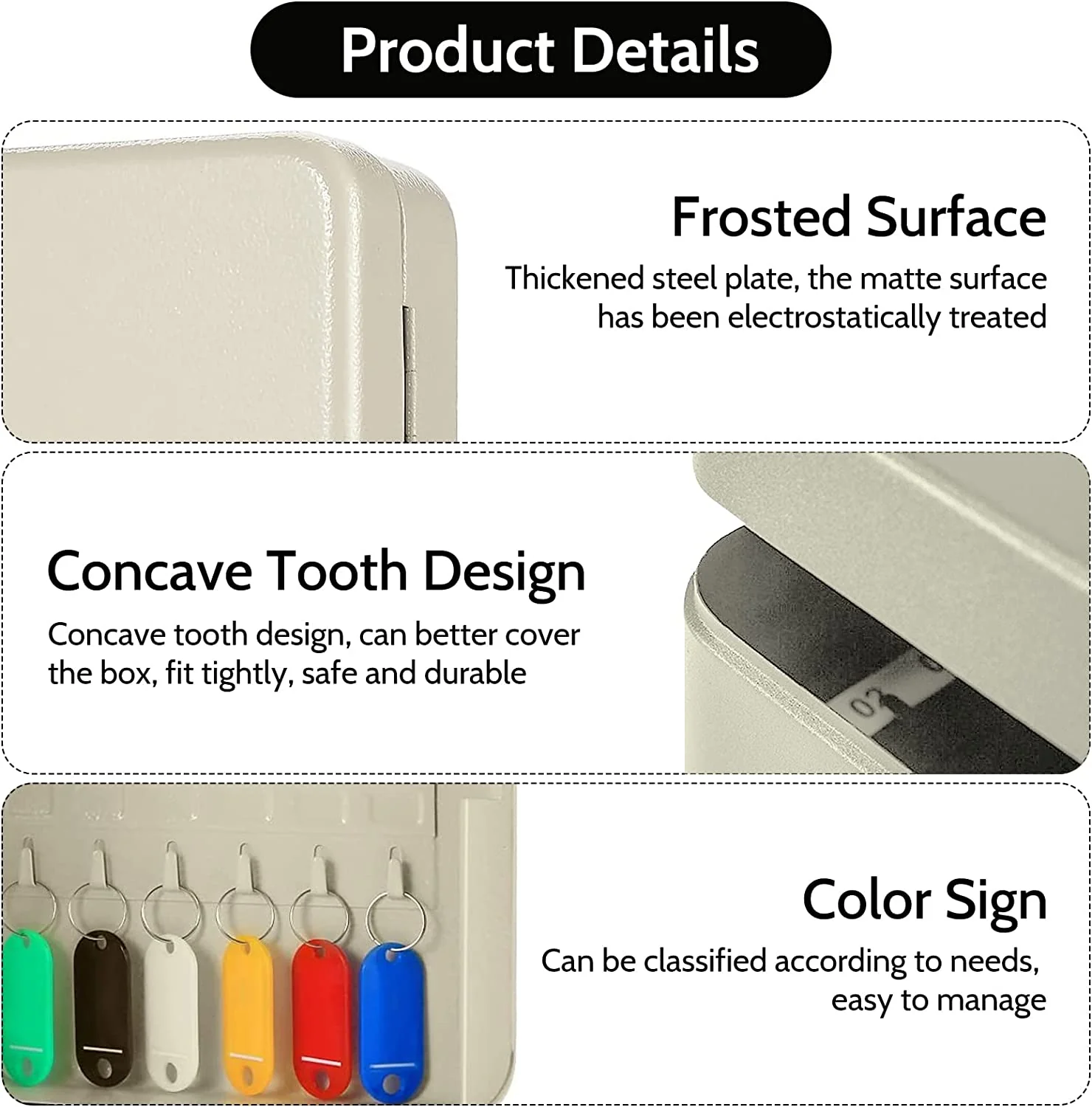 Number Lock Key Box - 20 Slots - Image 9